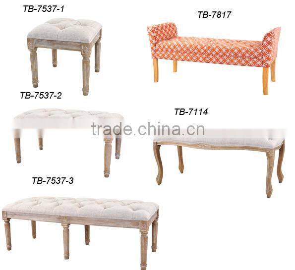 upholstered white piano bench