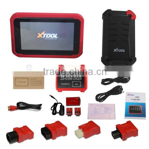 XTOOL X-100 PAD Tablet Key Programmer with EEPROM Adapter Support Special Functions