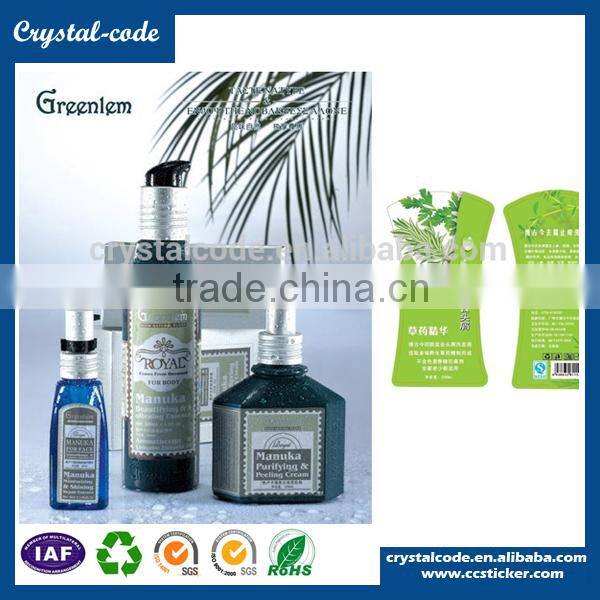 Waterproof transparent self adhesive sticker