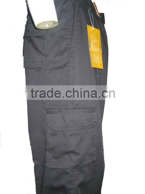 mens black cotton baggy pants