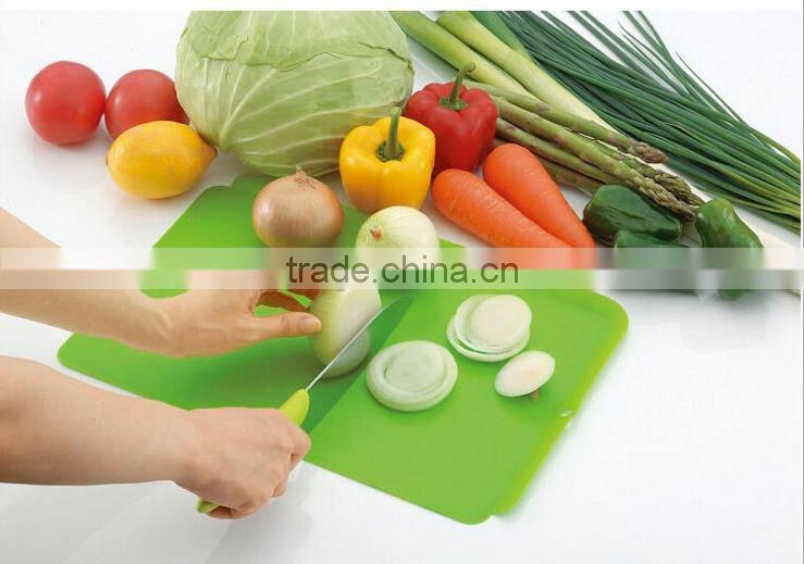 colorful anti-bacterial cutting board set