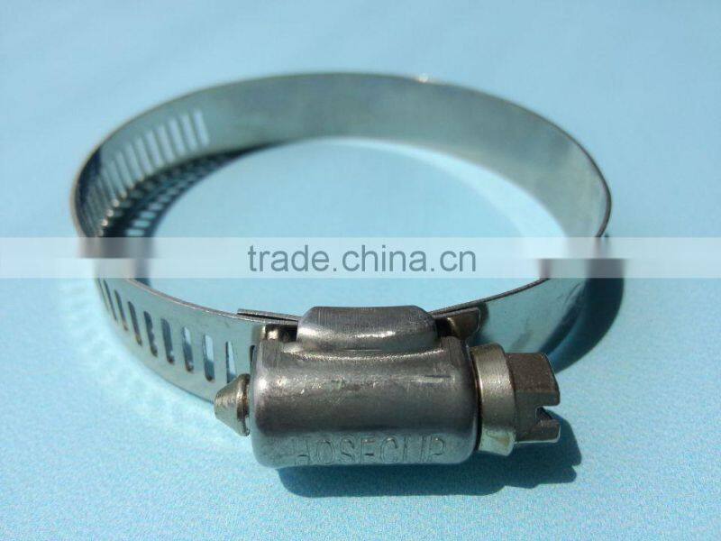Supply high quality auto parts hose clamps/various types of hose claims