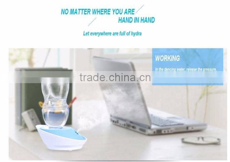 50ml DC5V mini portable lotus shape air humidifier /mini air purifier