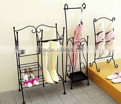 Classic black umbrella stand