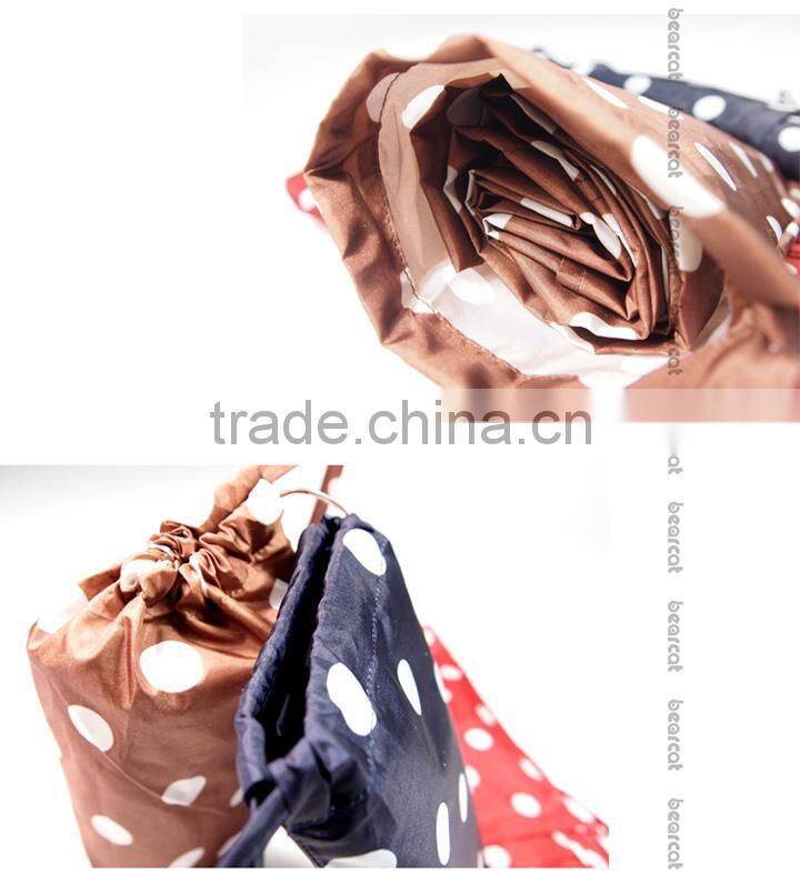 BEARCAT personality slim raincoat,dot women Poncho