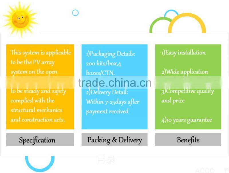 Solar UB Ground Mounting System