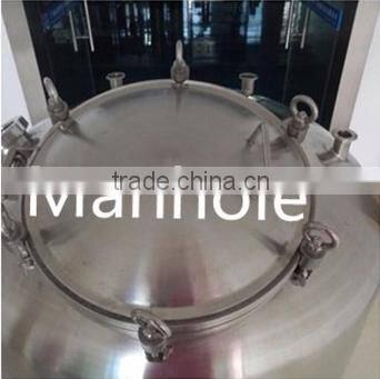 movable Stainless steel storage tank with open cover