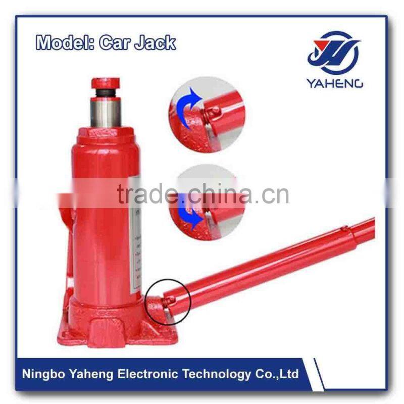 2-10T Hydraulic Bottle Jack/vertical hydraulic jack HB14 sensitive scale Car jack worm screw portable electric car Jack