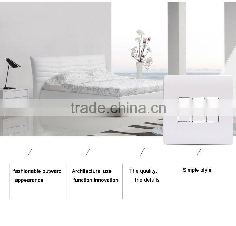 British xiamen factory price double 3 pin socket supplier 10A