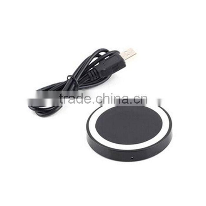 Universal ce rohs fcc portable qi wireless power bank charger pad for mobile phone