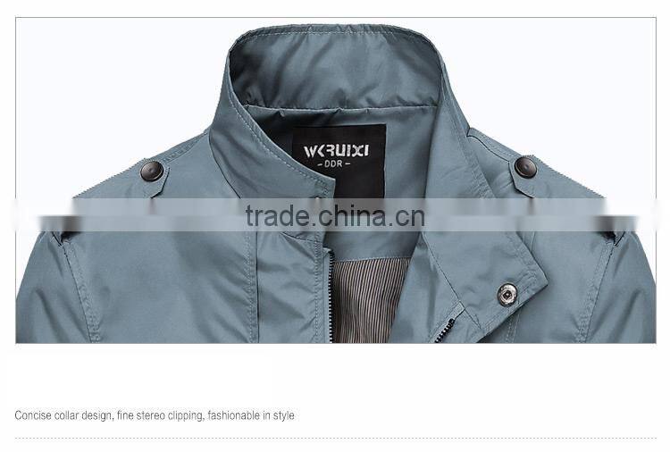 Autumn jacket collar business