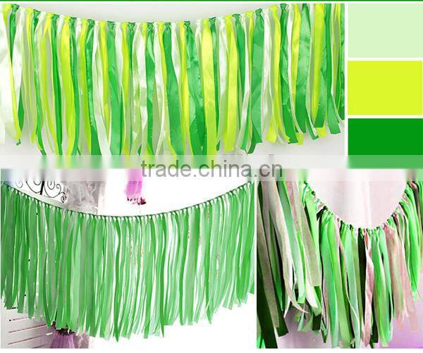 25yards/roll (40mm) 1-1/2" width single face tape satin ribbon gift packing belt wedding decoration crafts