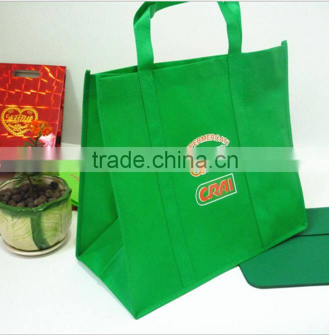 Promote Green Ideas Personalized Shopper Totes Grocery Tote Bag Reusable Bags Wholesale