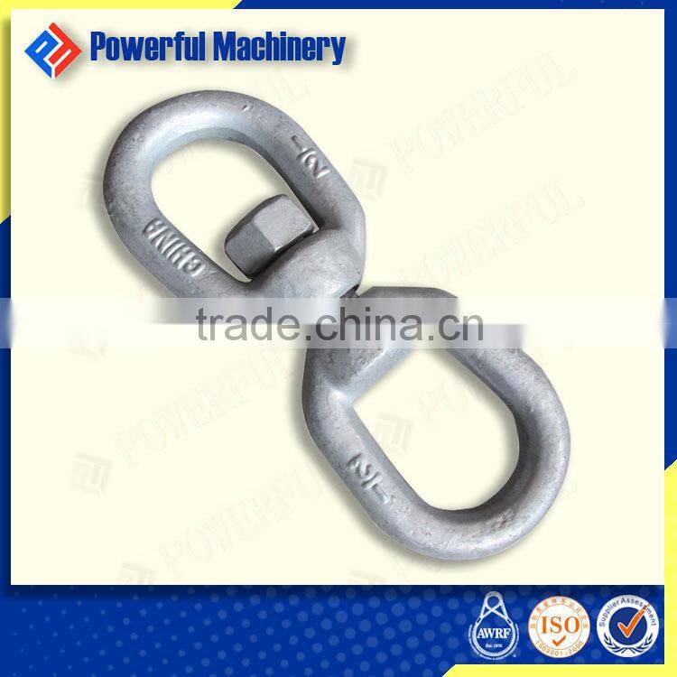 China Supply Drop Forged US Type G-401 High Tensile Chain Swivel Manufacturer