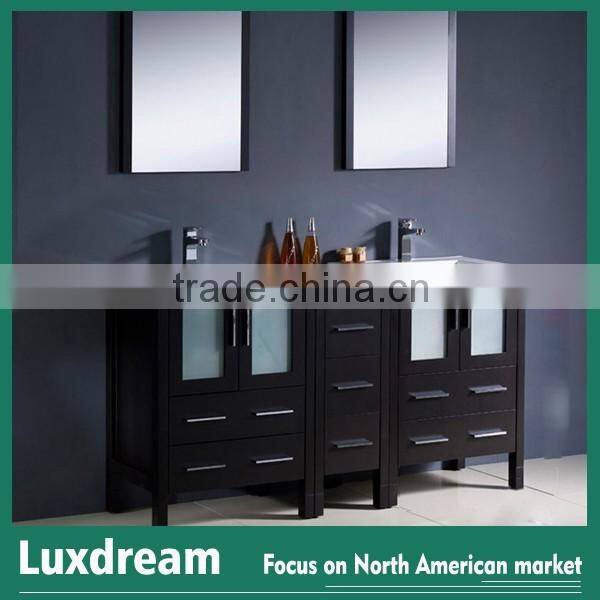 Luxdream modern design bathroom vanity with espresso finish