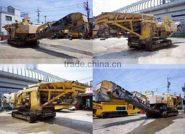Soil Stabilizer Machine Used Komatsu BZ200 for soil recycling work