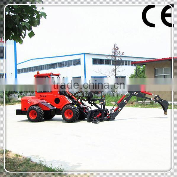 Mini loader made in China DY1150 compact wheel loader for sale