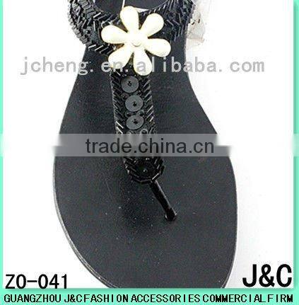 Fashion flower shape shoe decoration