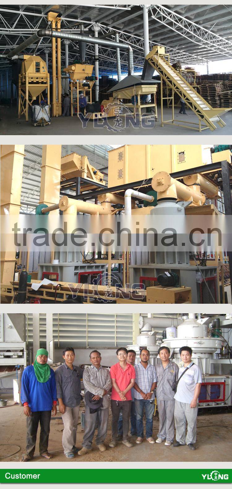 Test quality wood pellet mill/ new candition wood pellet machine
