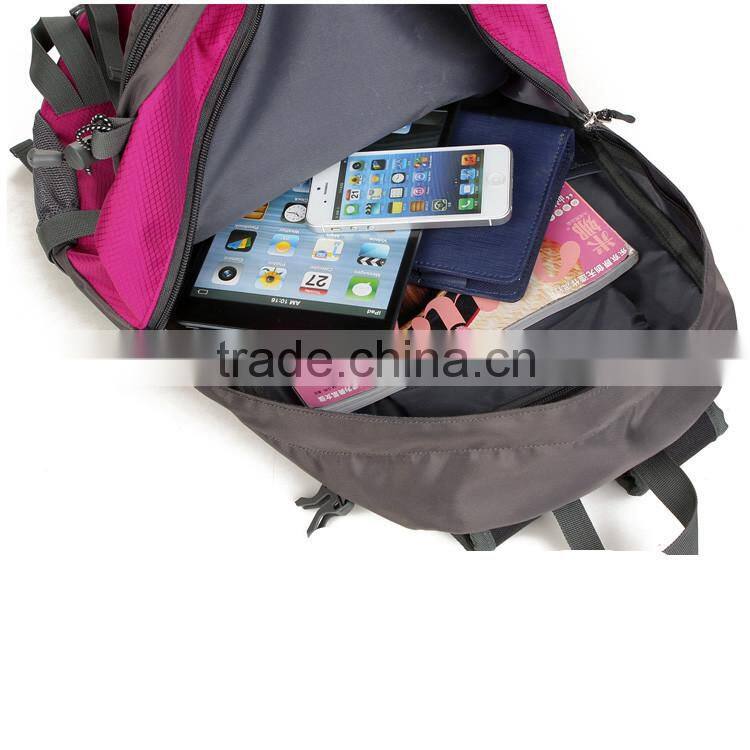 2015 durable waterproof amping backpack ,professional hiking bag