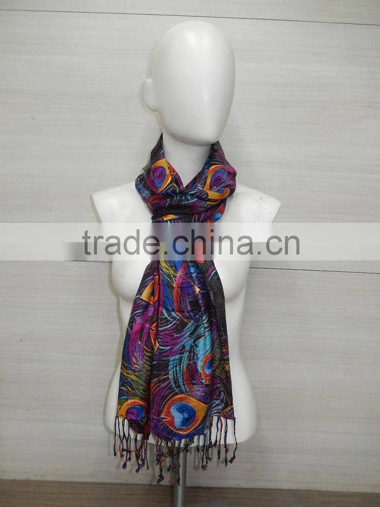 Viscose pashmina Women shawls Scarf 2016-2017