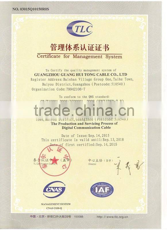 GHT Factory wholesale price 2 pair telephone cable 305m CCA network cable