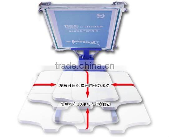 1 color 1 station screen printing machine