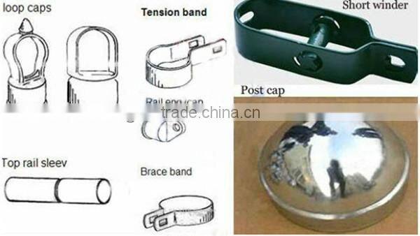 Chain Link Fence for Garden