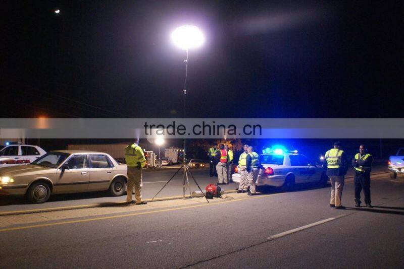 Portable mobile light tower for camping/ outdoor