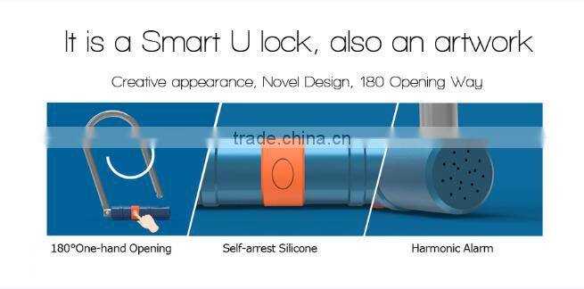 Newest door app remote smart bicycle bluetooth lock