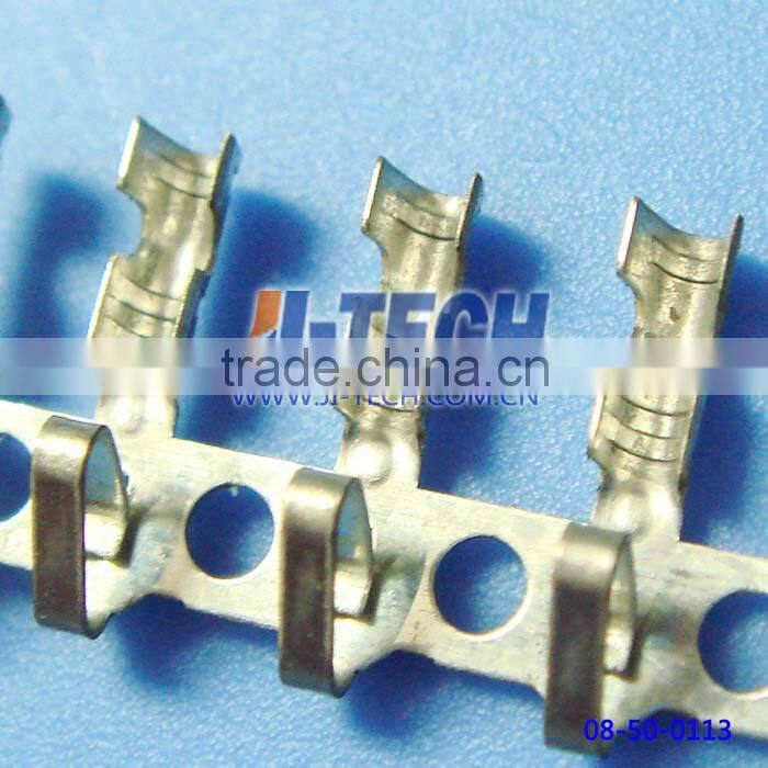 electronic componet Crimp Terminal 2759 series molex female connector 08-50-0113 crimp terminal 22-30 AWG Hot Tin Dip Plating
