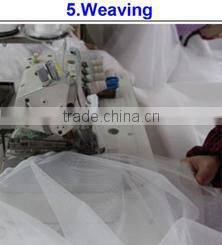 warp knitted tricot mesh fabric in 100% polyester