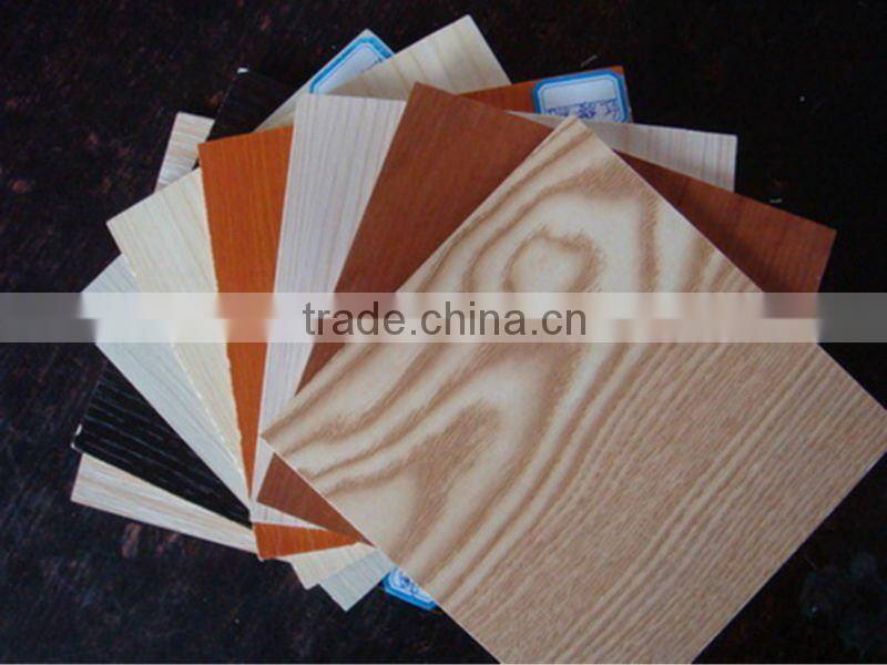 Polyester Veneer Faced Particle