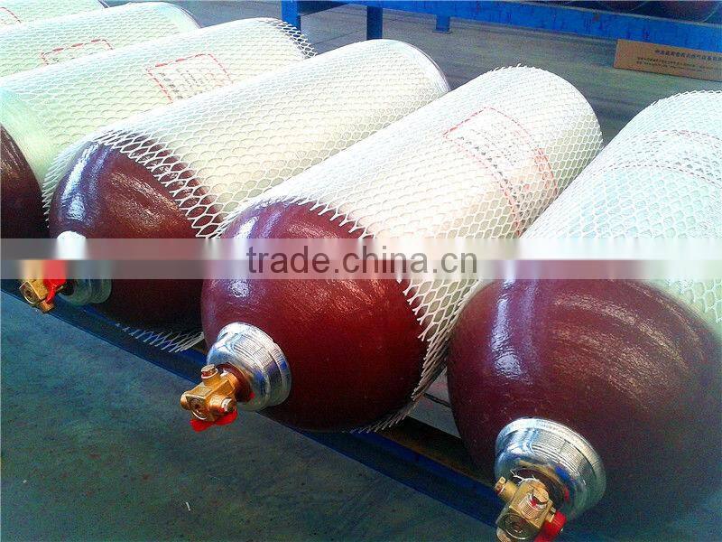 75L Type 2 fiberglass CNG cylinder for vehicle