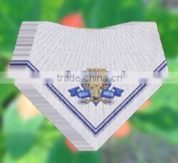 bright silver aluminum foil adhesive labels