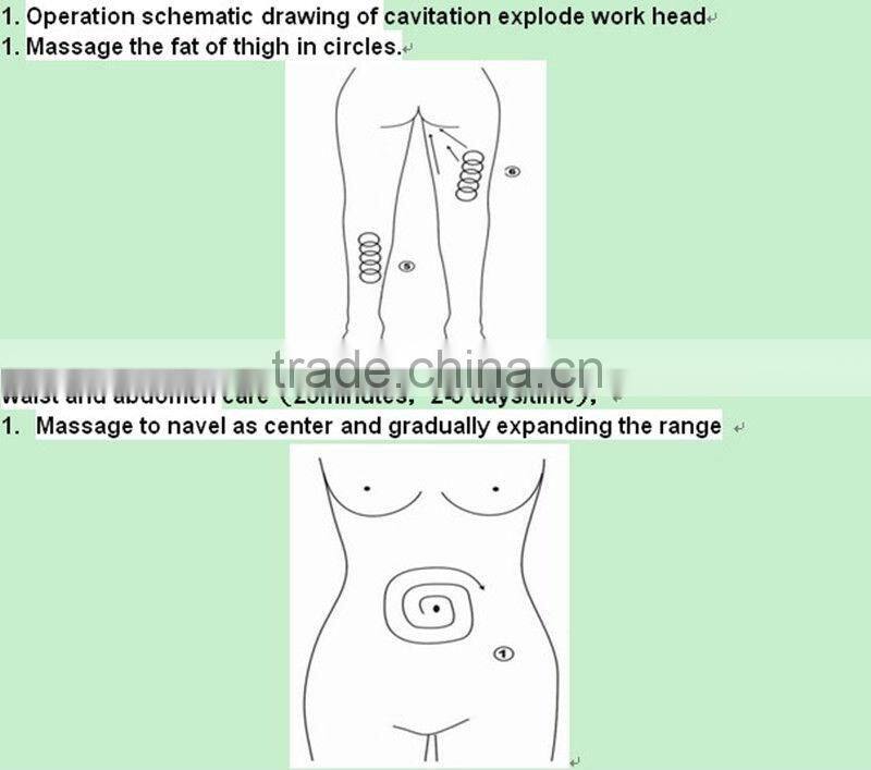 2013 Latest product! Multipolar RF cavitation slimming machine BD-B037