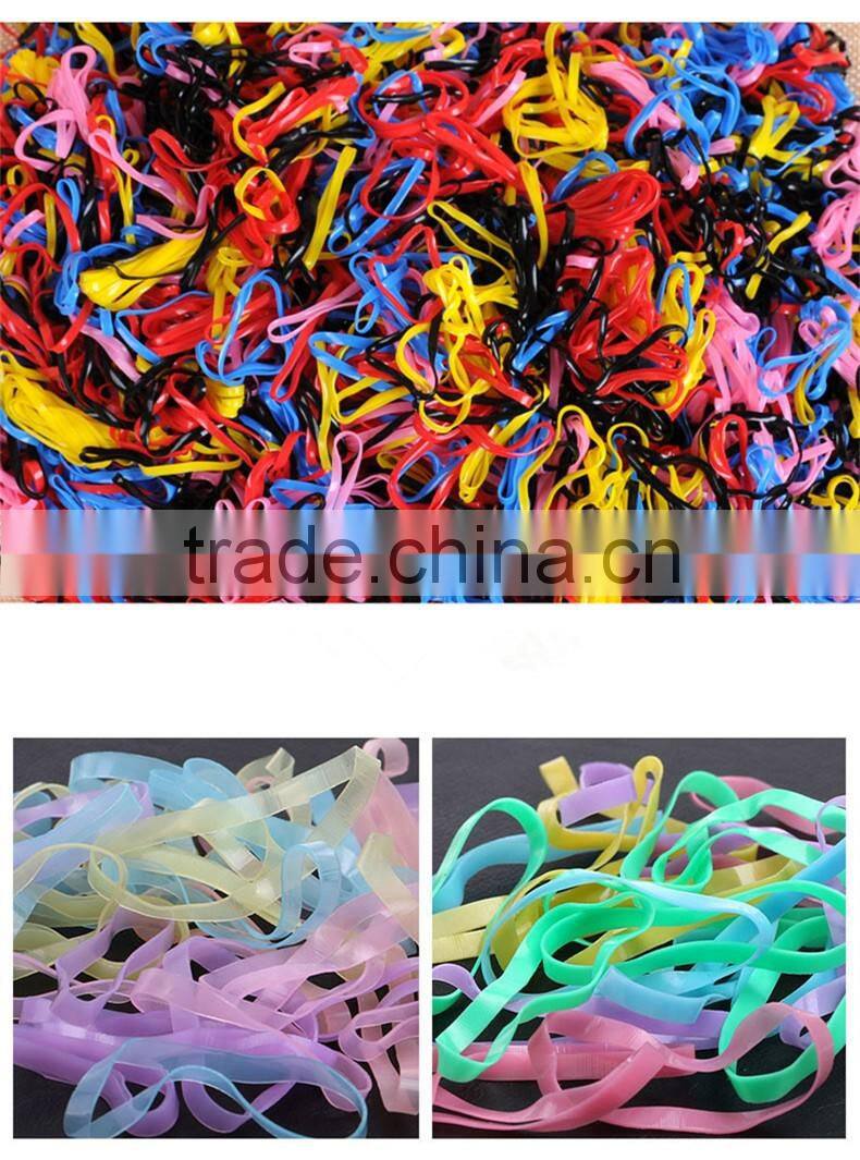 One time hair rubber elastic hair band for children