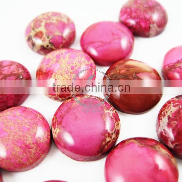 12mm round rose red pink imperial jasper cabochon beads,gemstone pendant cabochon stone beads set for earrings,rings,4110019