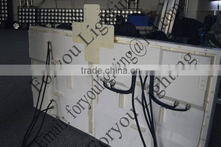 3-Year Warranty Professional DMX/WIFI/Wireless Remote/PC/SD Wedding Disco DJ Waterproof Outdoor 3D LED Dance Floor Light