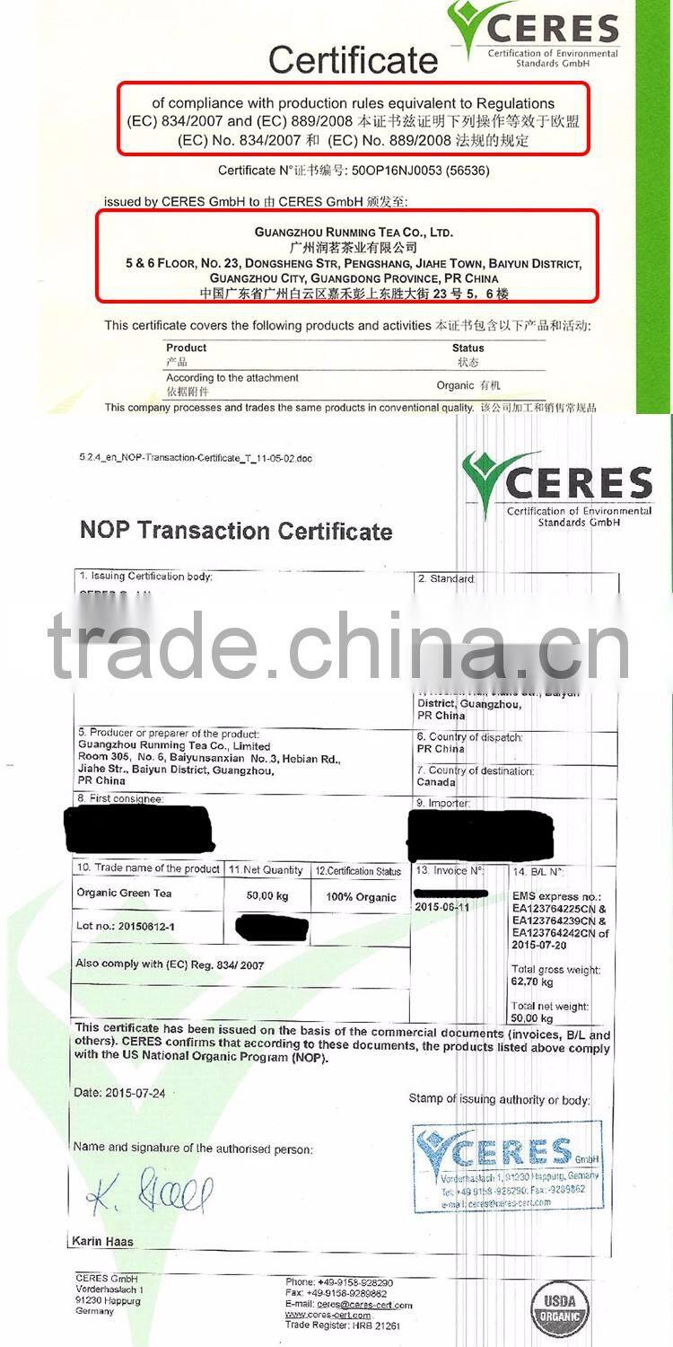 Matcha Green Tea Powder Supplement Packaging Matcha Pouch