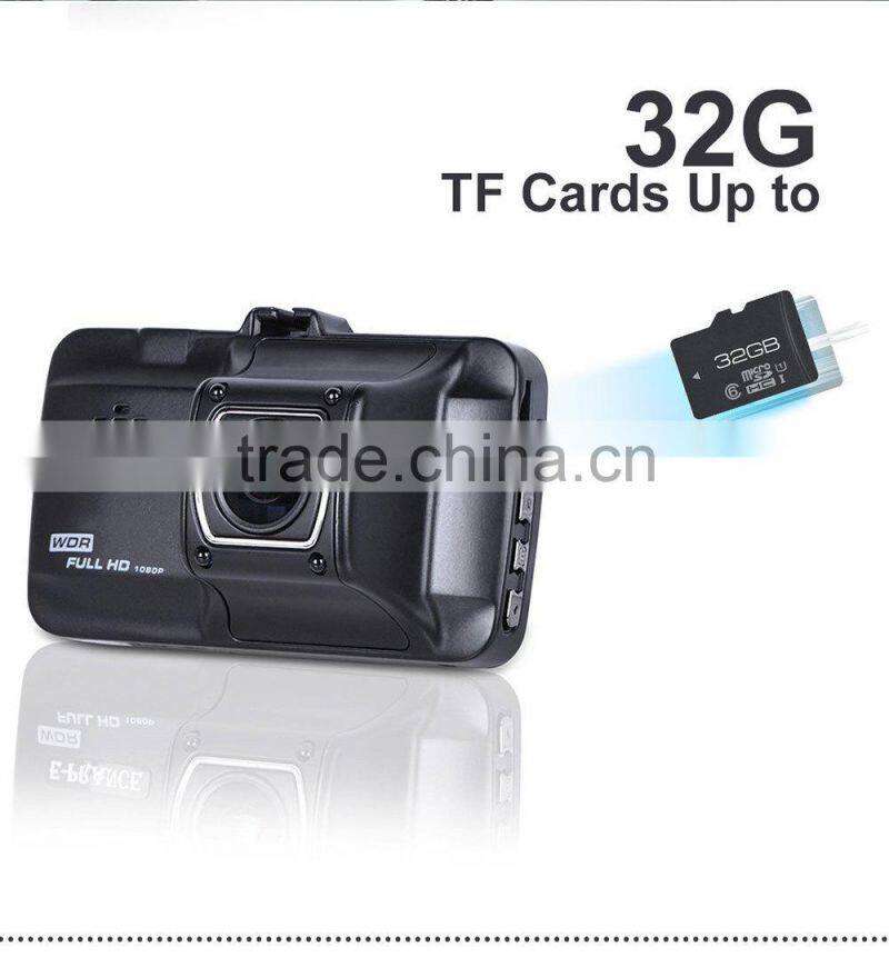 Factory offer directly car dvr camera digital carcam HD 1296P