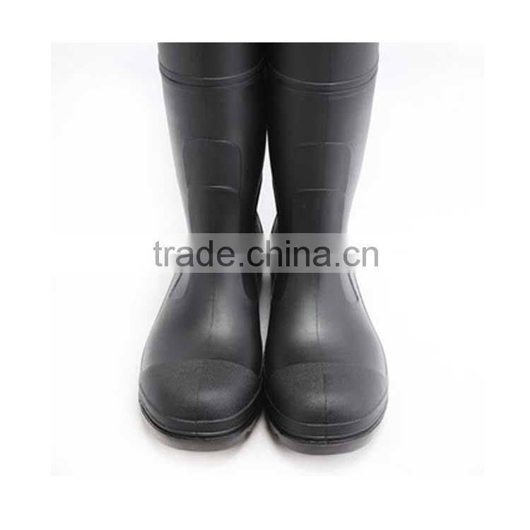 100% pvc waterproof lightweight rain boot