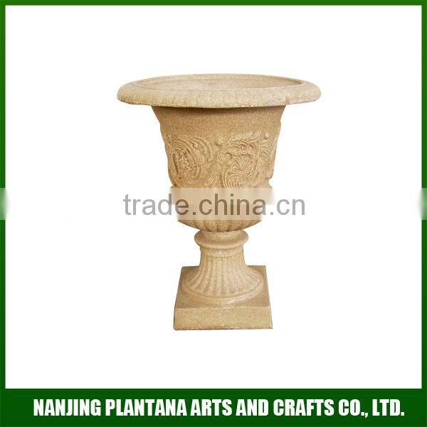 outdoor decoration vase large stone flower pots