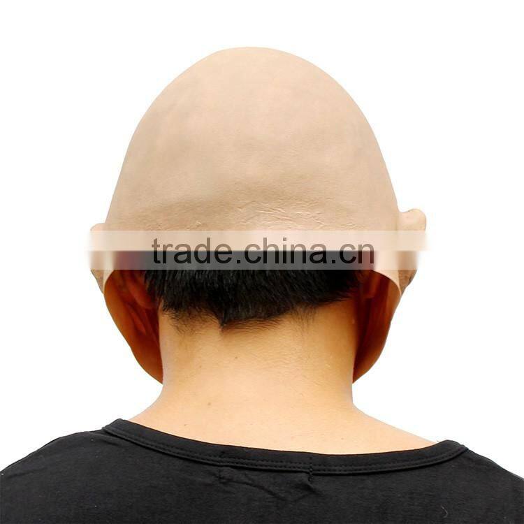 Funny Halloween Costume Head Realistic Old Men Latex Mask