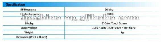 10Mhz RF Shock Wave Device CE
