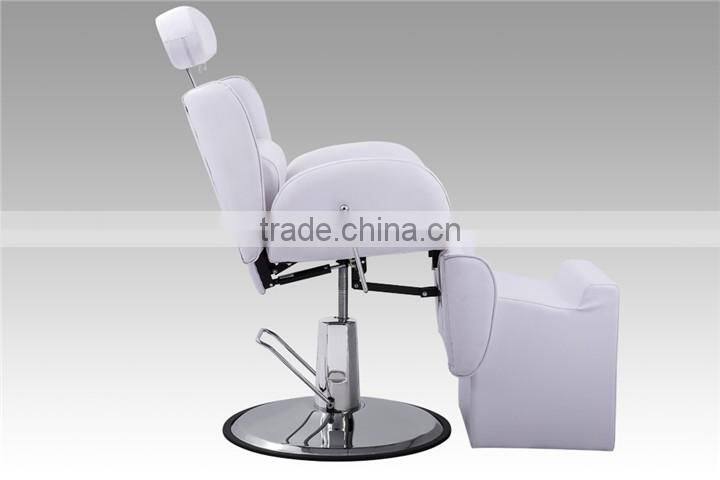 Salon beauty furniture hair cutting chairs price with footrest