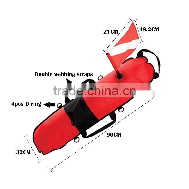 210 Denier Nylon TPU Coated SCUBA Diving Boat Float Inflatable Buoy
