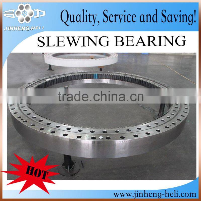 42 CrMo Three row cylindrical roller slewing bearing for port machinery