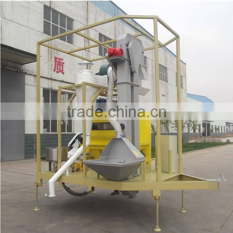 mobile seed cleaner for sesame wheat quinoa soybean
