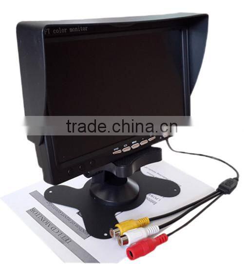 FPV Monitor Aerial Photography Car Color LCD TFT 7 Inch 800*480 No Blue Screen Video Display for DIY Drones Quadcopter